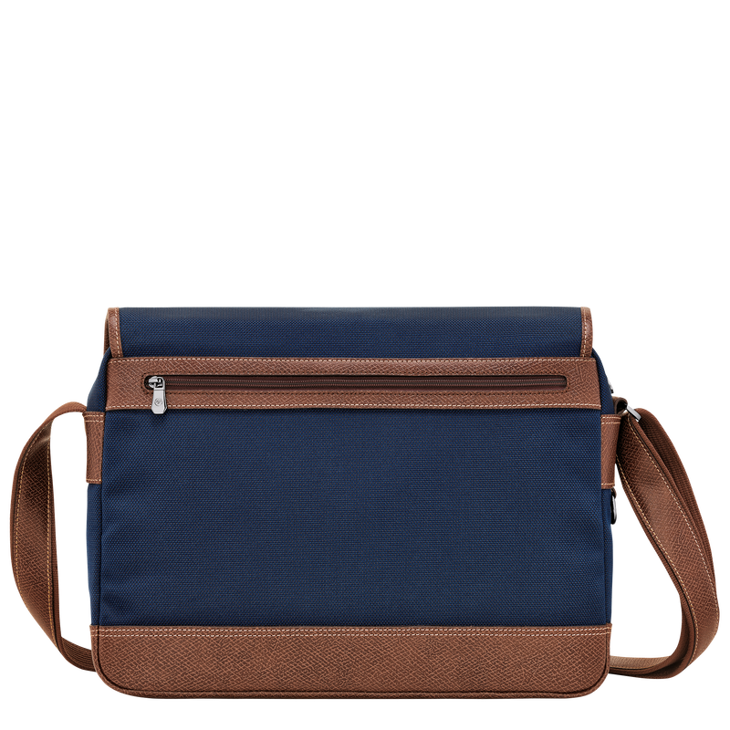 Boxford L Crossbody bag , Blue - Recycled canvas  - View 4 of  5