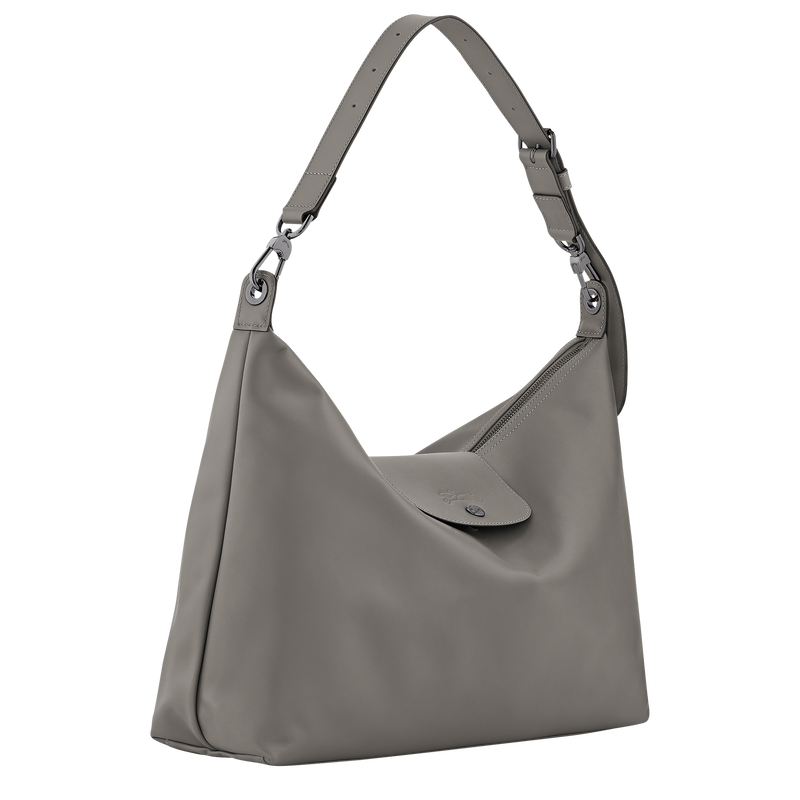 Le Pliage Xtra XL Hobo bag , Turtledove - Leather  - View 2 of  5