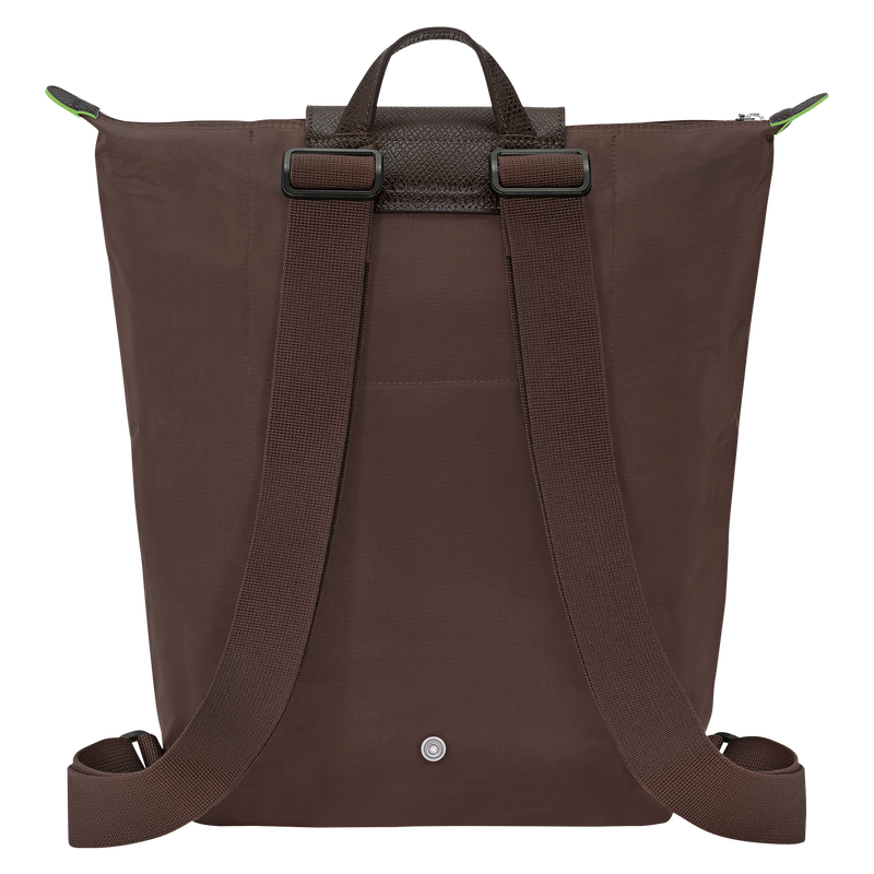 Le Pliage Green M Backpack , Mocha - Recycled canvas  - View 4 of  7