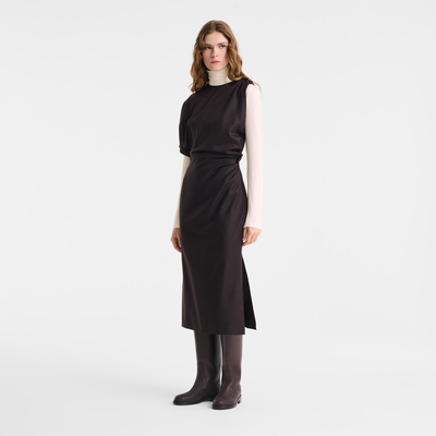 null Dress, Mocha