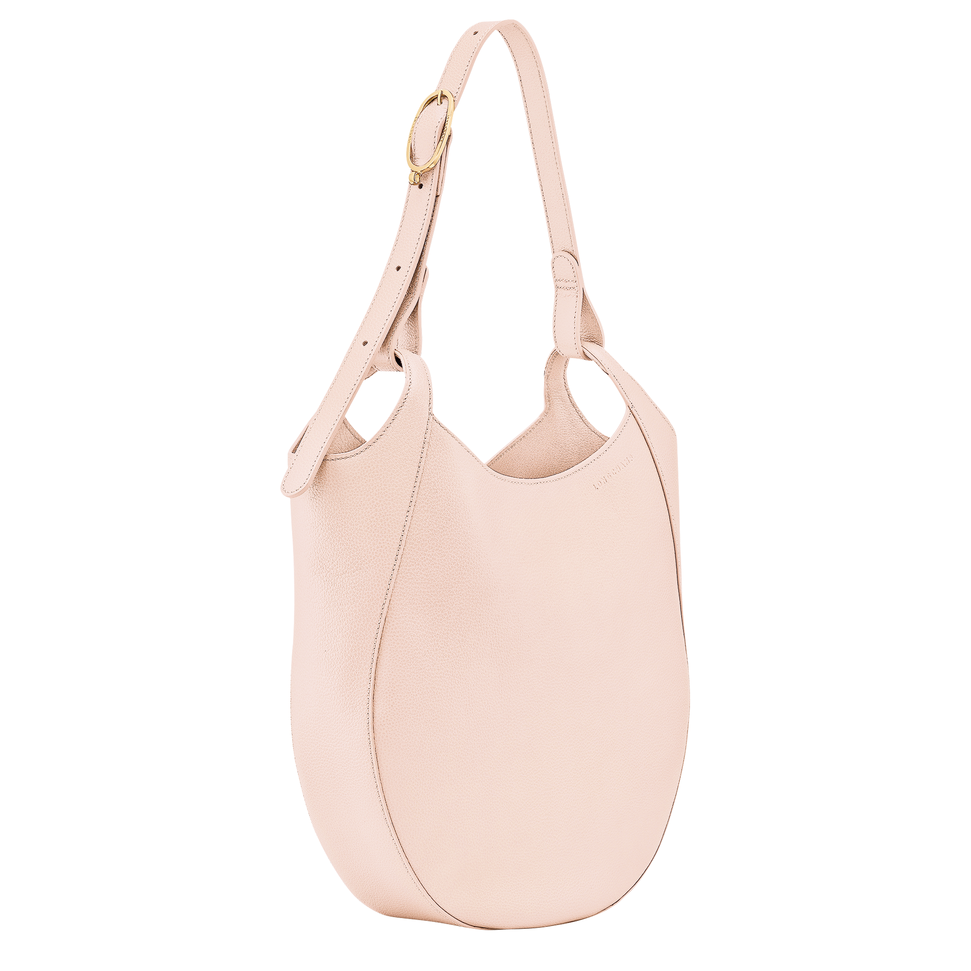 Le Foulonn&eacute; Hobo bag L, Cream