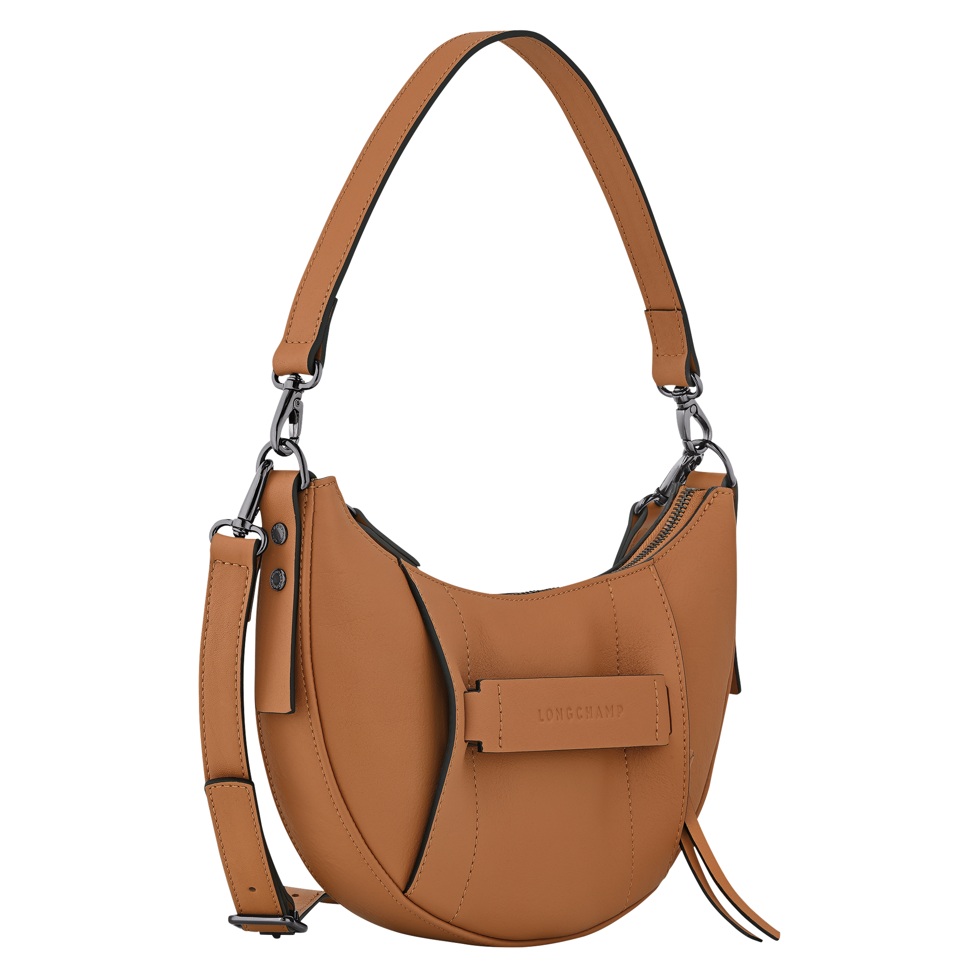 Crossbody bag S, Natural - View 3 of 
        4 - zoom in Longchamp 3D Crossbody bag S, Natural