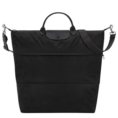 Le Pliage One S Extensible travel bag , Black - Recycled canvas