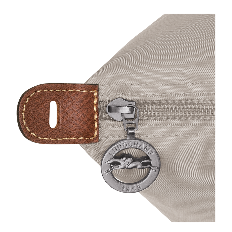 Le Pliage Original L Travel bag , Pebble - Recycled canvas  - View 6 of  7