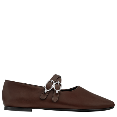 Le Foulonn&eacute; Ballerinas, Mocha