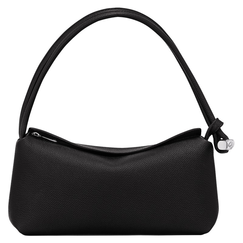 Le Roseau M Shoulder bag , Black - Leather  - View 1 of  6