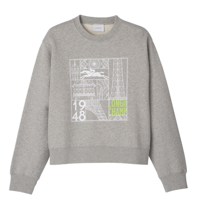 Sweatshirt , Grey - Jersey