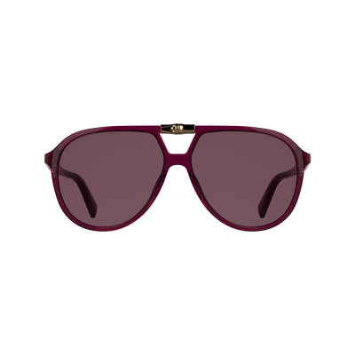 Sunglasses , Burgundy - Plant Based Resin