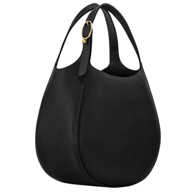 Le Foulonné Handbag S, Black