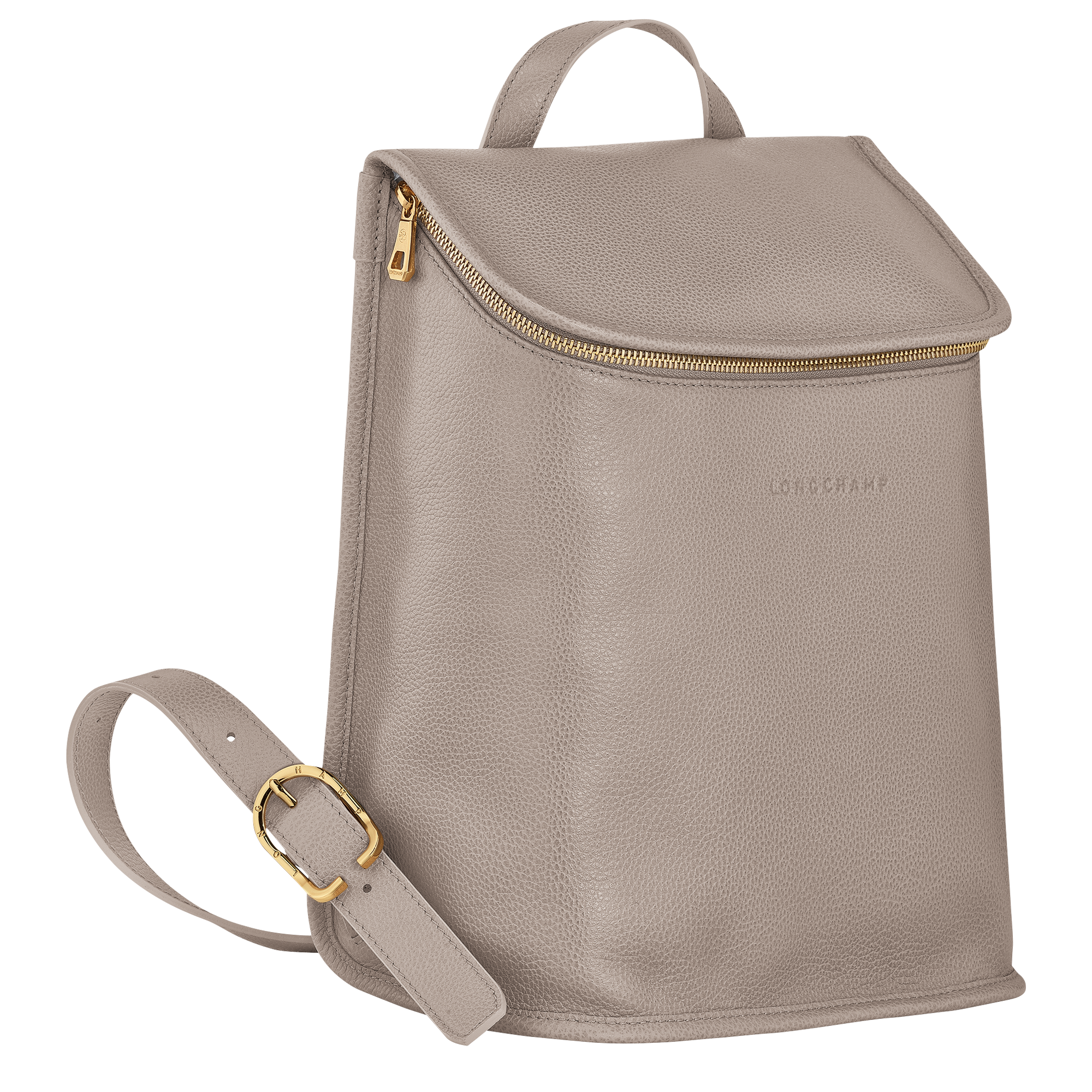 Backpack M, Turtledove - View 3 of
6 - zoom in Le Foulonné Backpack M, Turtledove