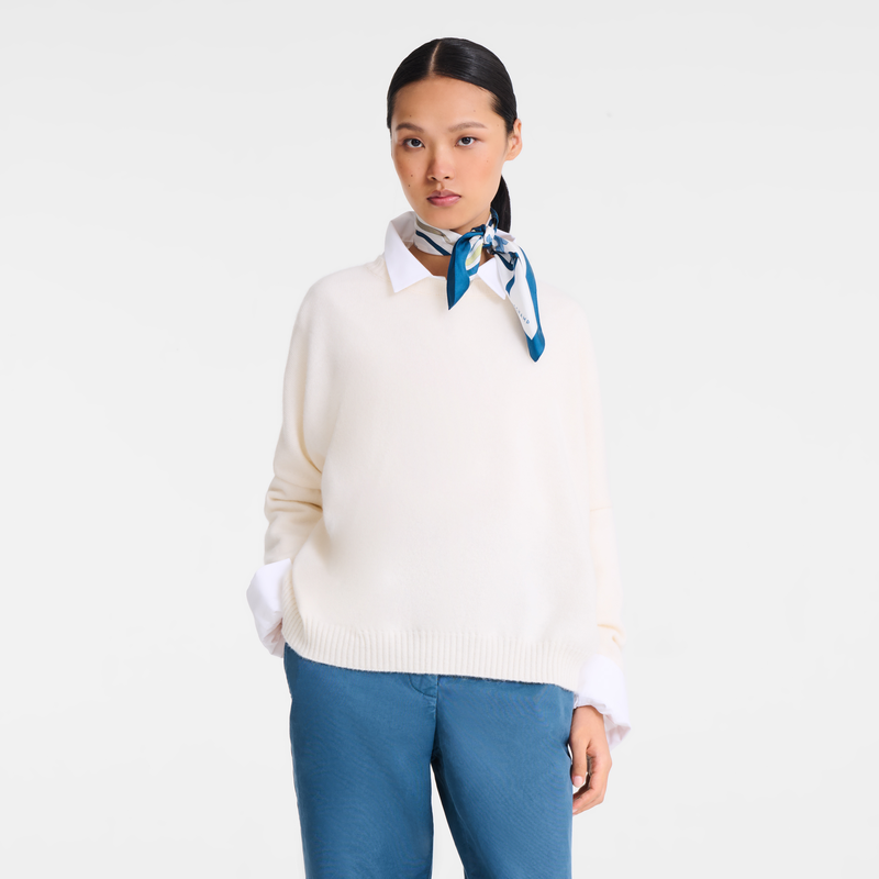 Sweater , Ivory - Knit  - View 4 of  4
