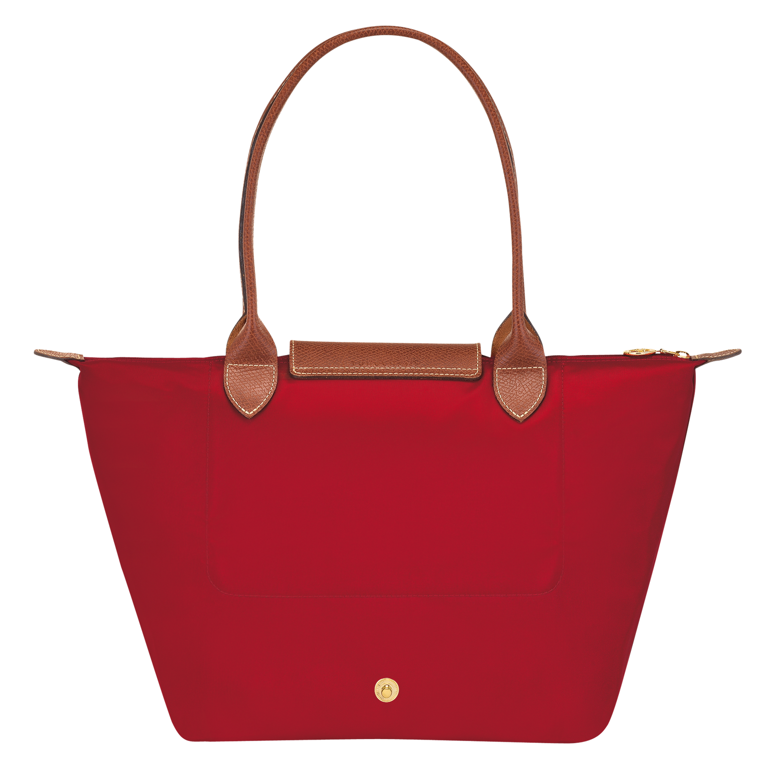 Le Pliage Original M Tote bag Red Recycled canvas Longchamp TH