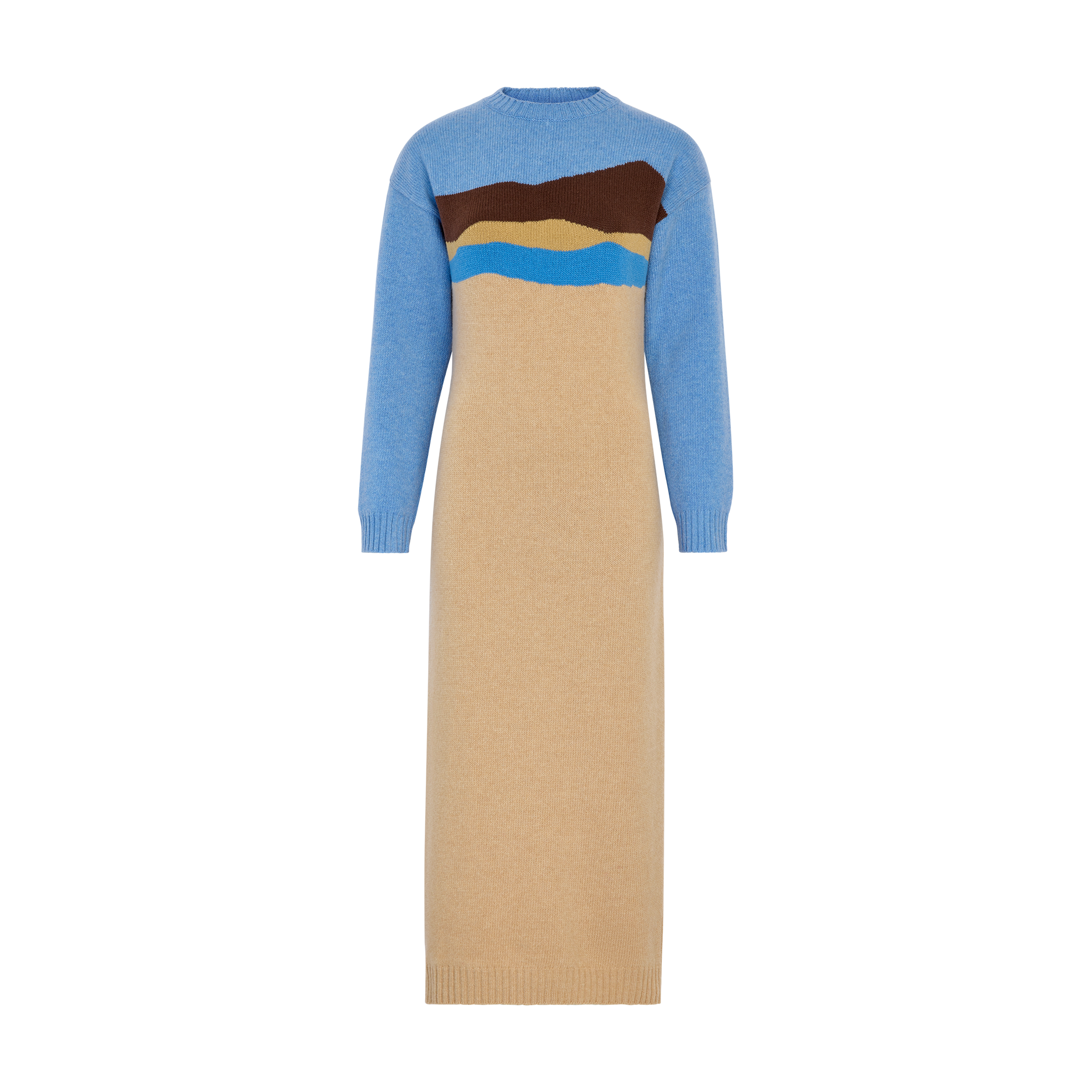 null Dress, Beige