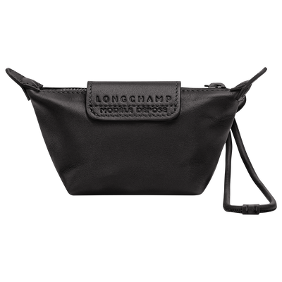 Le Pliage Xtra Coin purse , Black - Leather