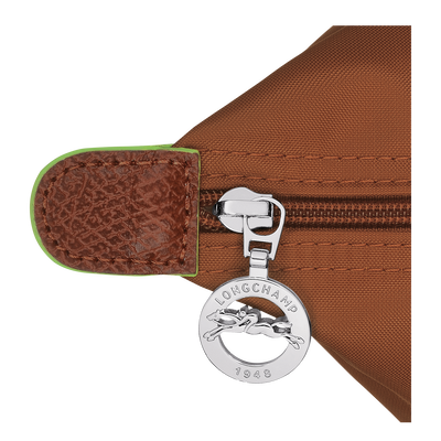 Le Pliage Green Handbag M, Cognac