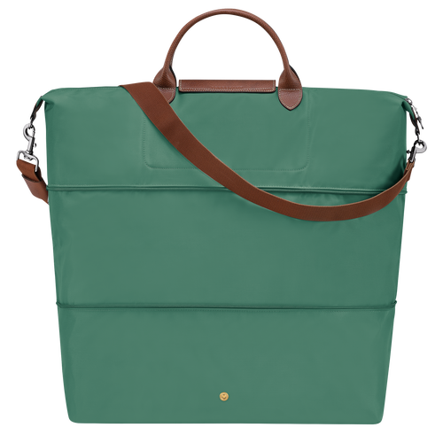 Le Pliage Original Travel bag expandable , Sage - Recycled canvas - View 4 of  7