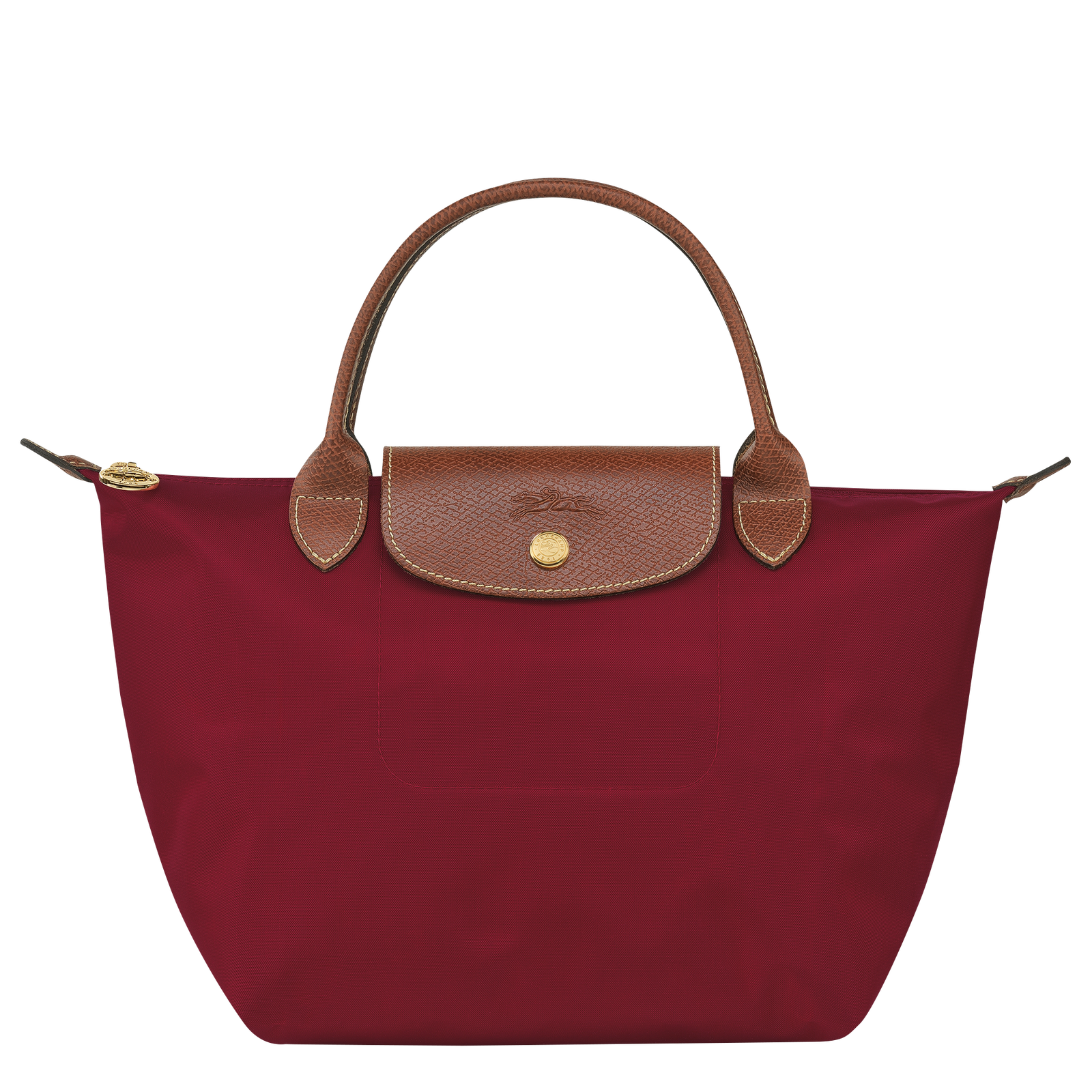 Le Pliage Original S Handbag Red Recycled canvas Longchamp TH