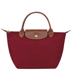 Le Pliage Original S Handbag , Red - Recycled canvas