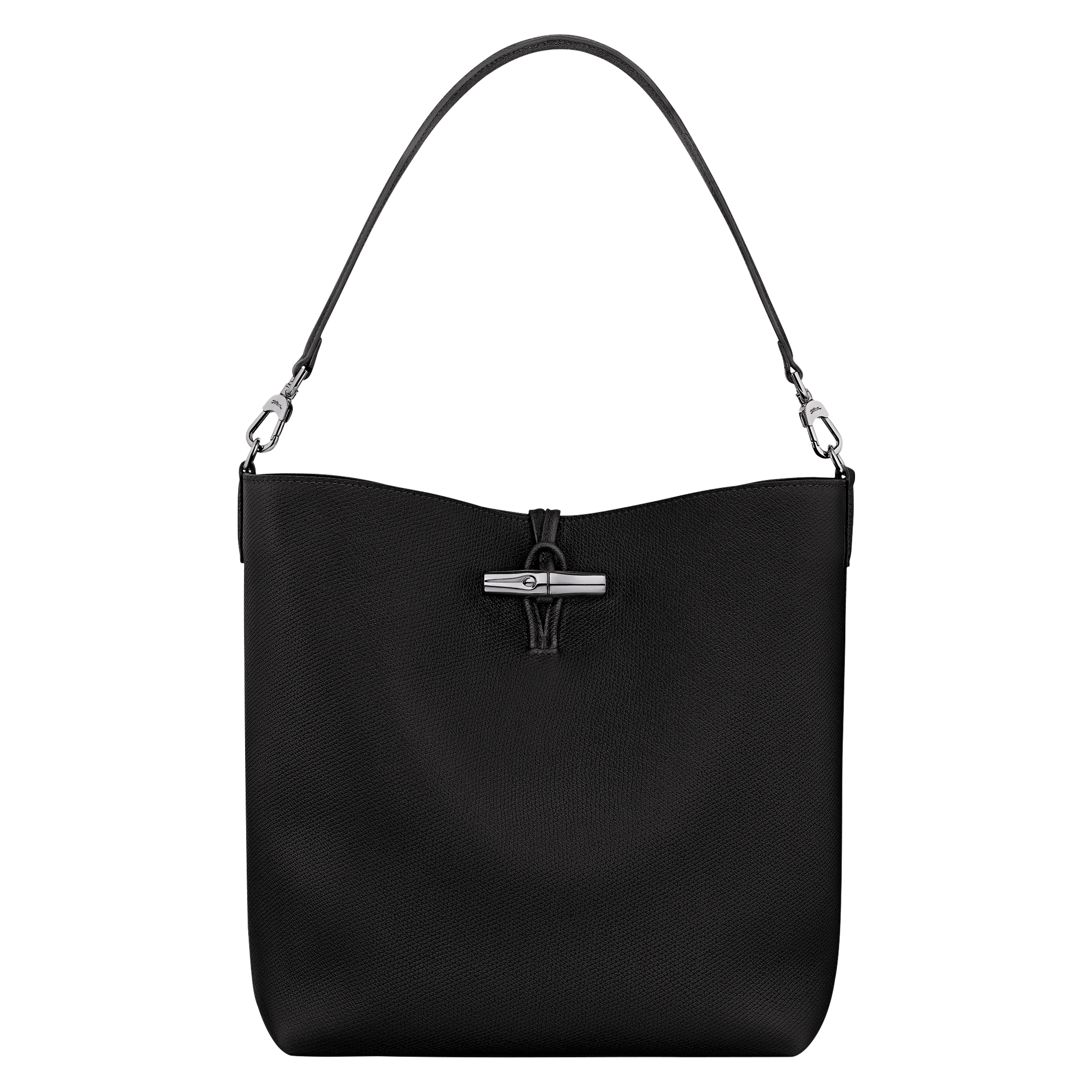 Hobo bag M, Black - View 1 of 
        6 - zoom in Le Roseau Hobo bag M, Black