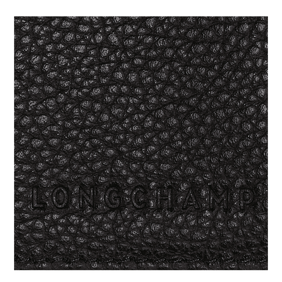 Le Foulonn&eacute; Passport cover, Black