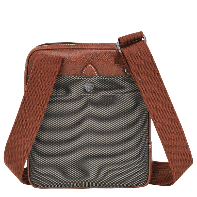 Boxford XS Crossbody bag , Brown - Recycled canvas  - View 4 of  5