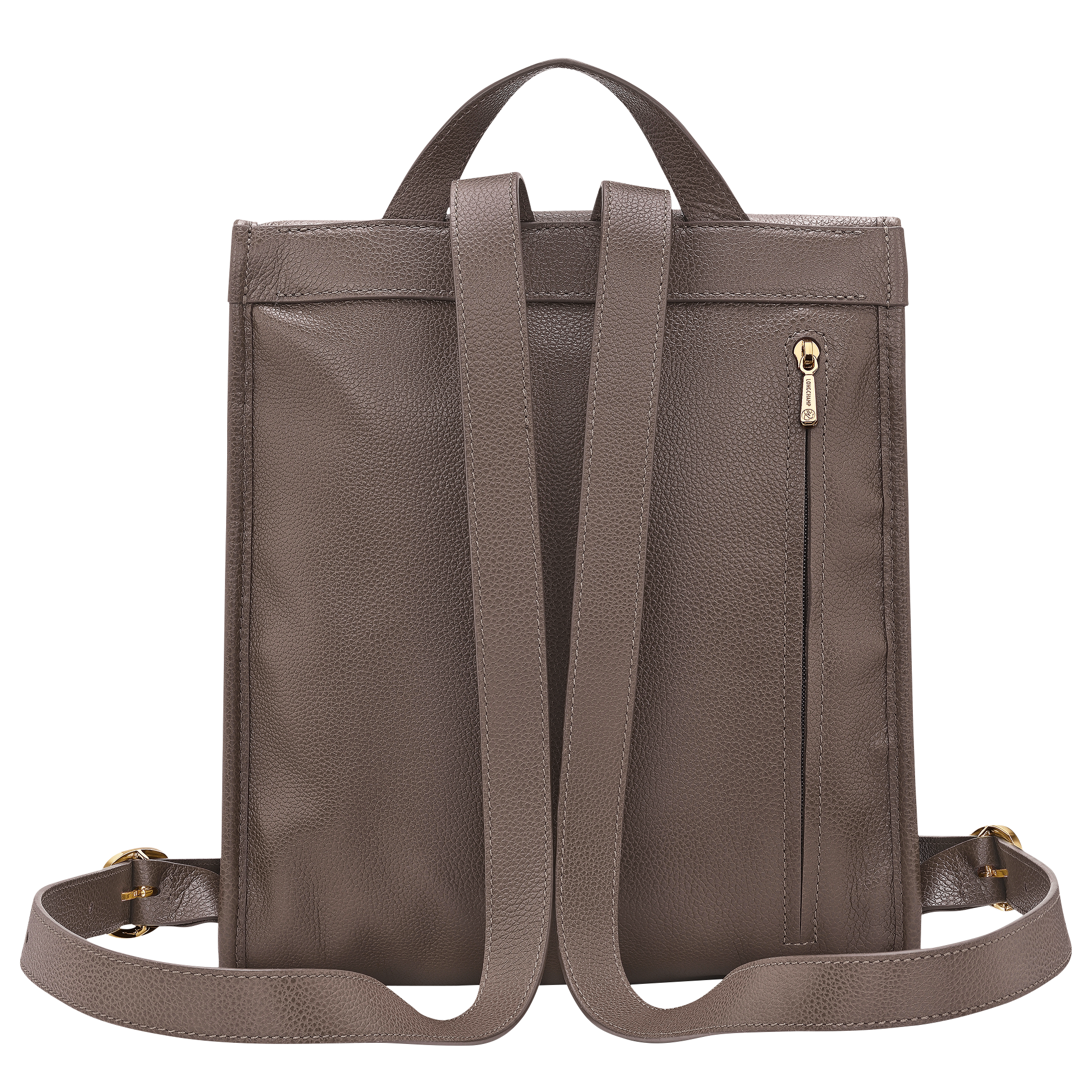 Le Foulonn&eacute; Backpack M, Taupe