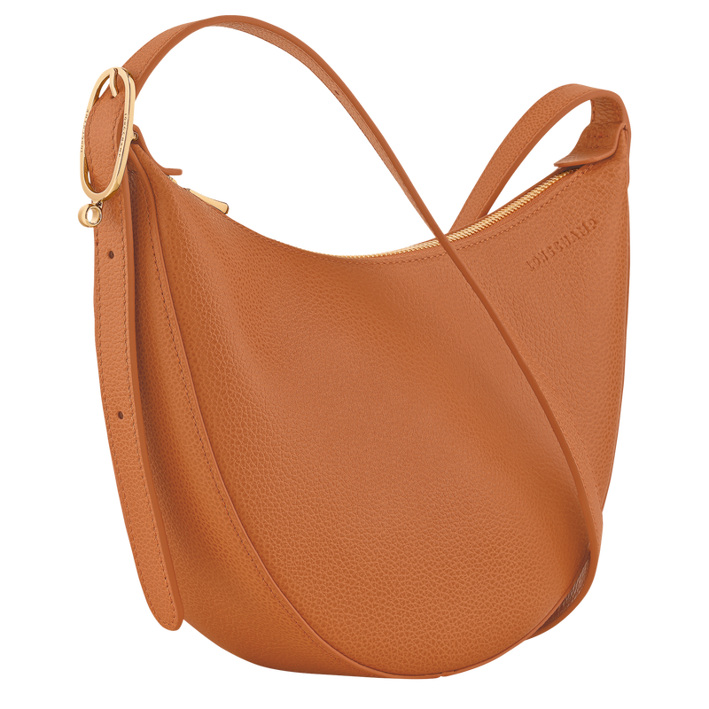 Le Foulonn&eacute; S Crossbody bag , Amber - Leather  - View 3 of  6