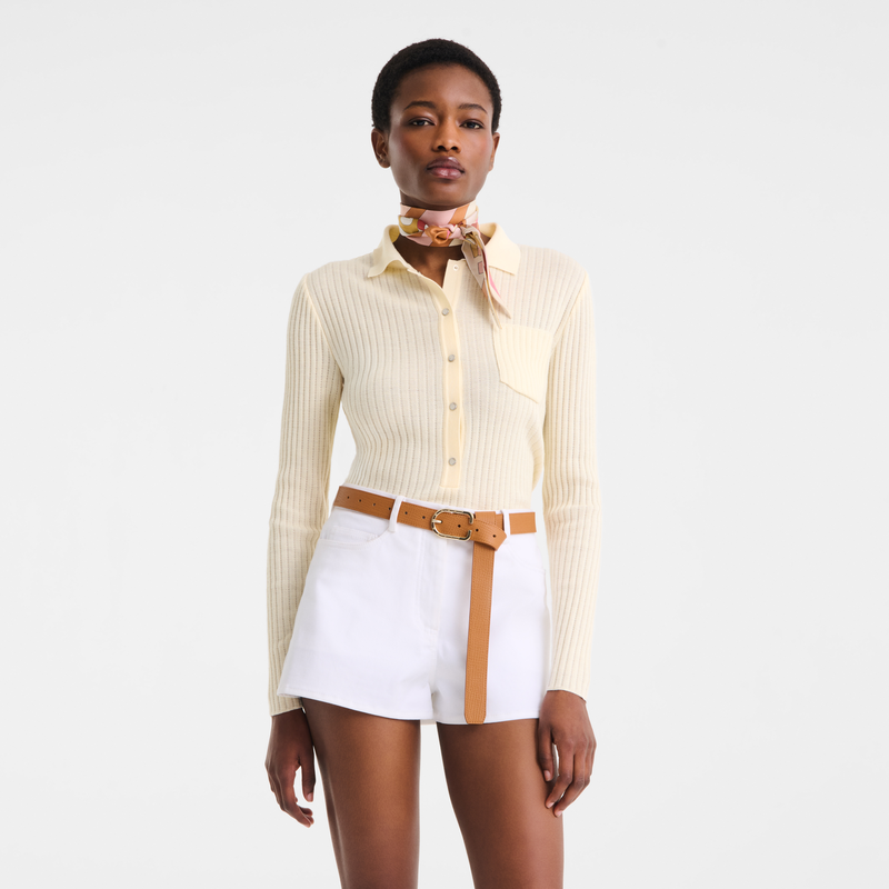 Archive Ladies' belt , Caramel - Leather  - View 2 of  3
