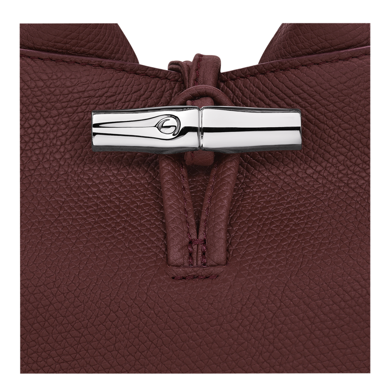 Le Roseau XS Handbag , Burgundy - Leather  - View 6 of  6