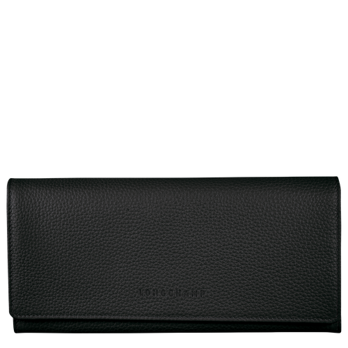 Le Foulonné Continental wallet Black - Leather (L3044021001