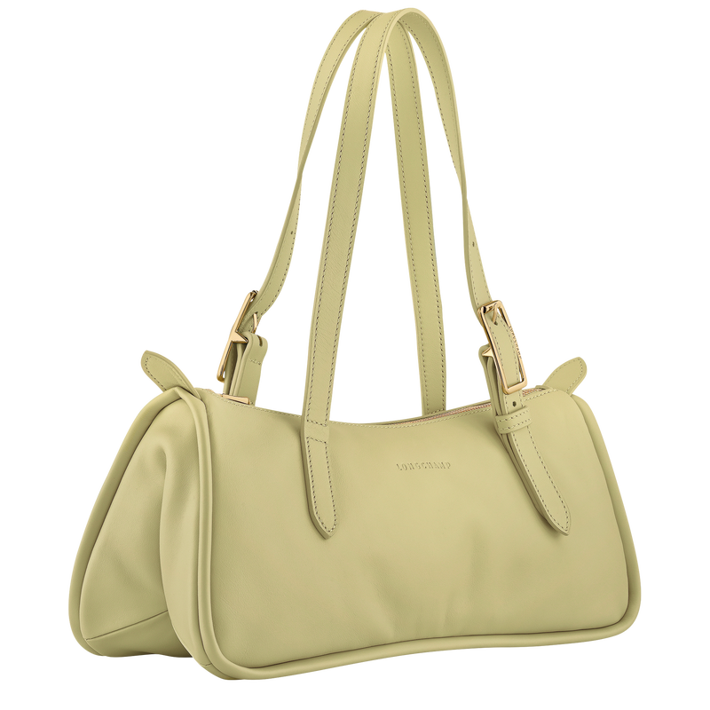 Looong L Shoulder bag , Pistachio - Leather  - View 3 of  6