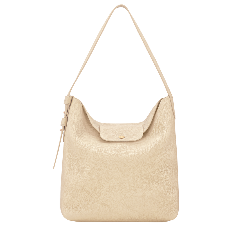 Le Cadence M Shoulder bag , Vanilla - Leather  - View 1 of  5