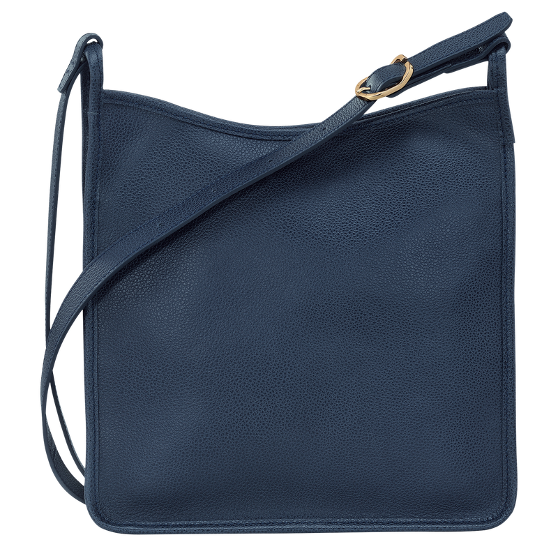 Le Foulonné M Crossbody bag , Navy - Leather  - View 4 of  5
