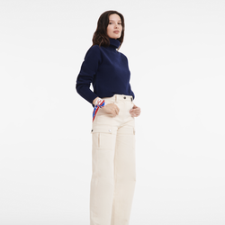 Longchamp 80's Bandeau , Ivory - OTHER