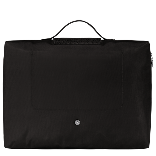 Le Pliage Green S Briefcase , Black - Recycled canvas - View 4 of  6
