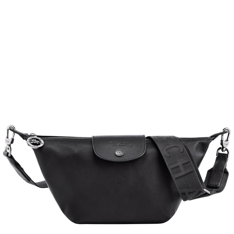 Le Pliage Xtra XS Crossbody bag Black Leather Longchamp TH