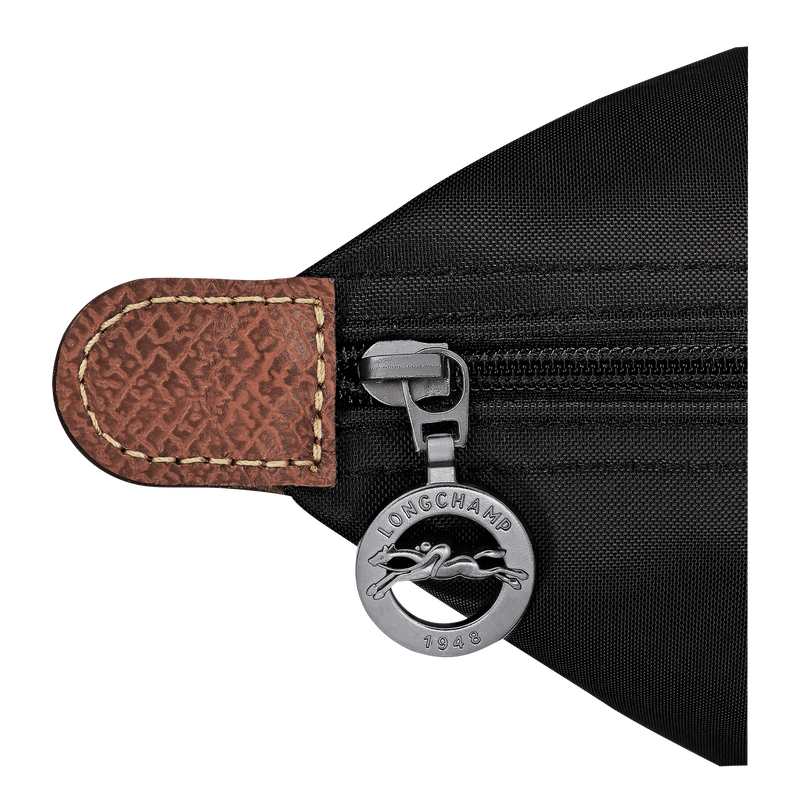 Le Pliage Original L Handbag , Black - Canvas  - View 5 of  6