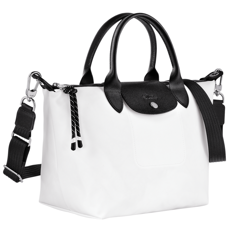 Longchamp white leather bag shop