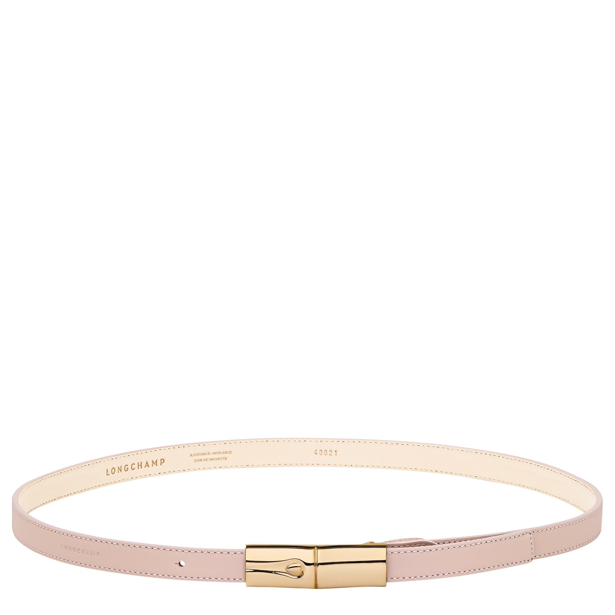 Le Roseau Ladies' belt, Petal Pink