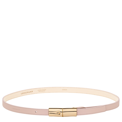 Le Roseau Ladies' belt , Petal Pink - Leather