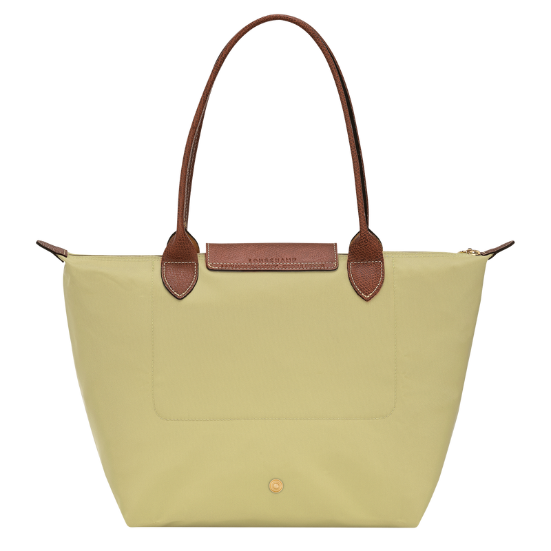 Le Pliage Original M Tote bag , Pistachio - Recycled canvas  - View 3 of  6
