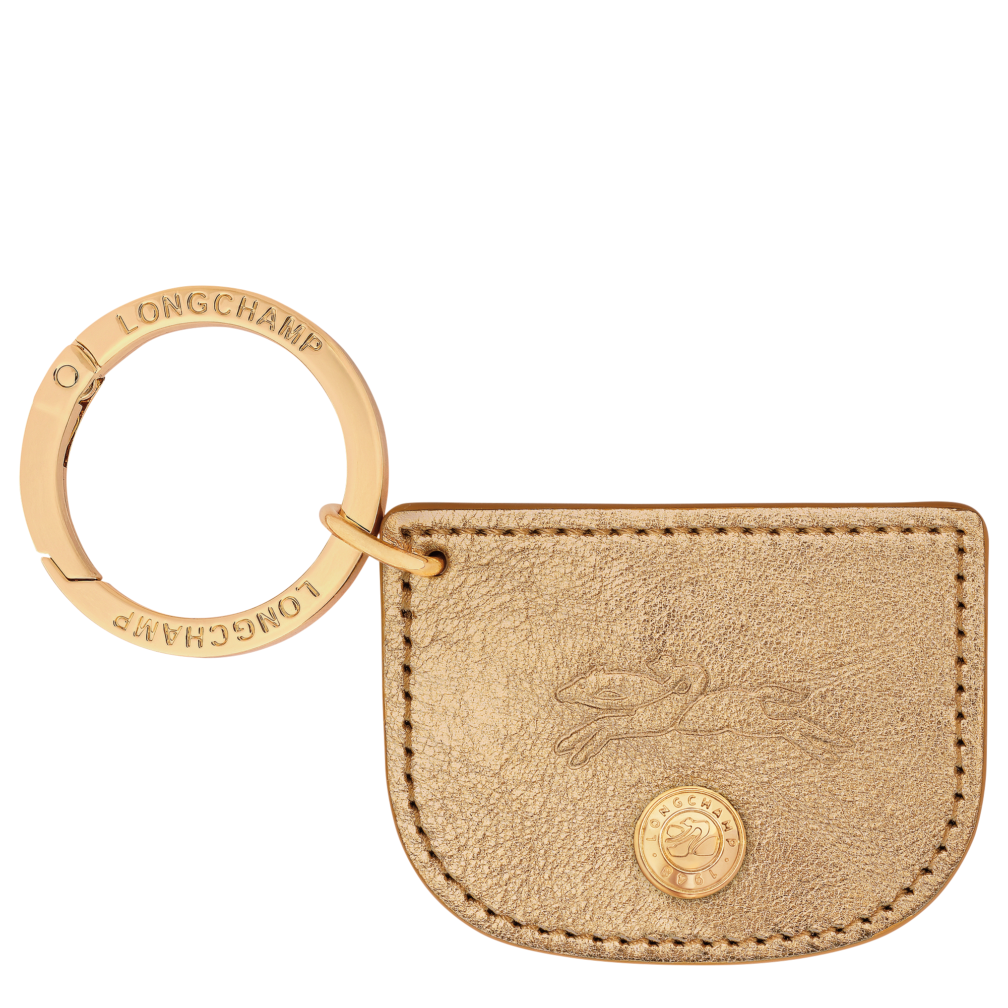 &Eacute;pure Key ring, Gold
