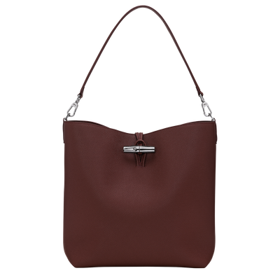 Le Roseau M Hobo bag , Burgundy - Leather