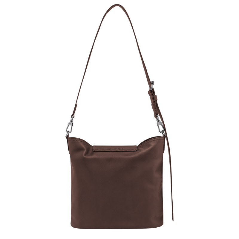 Le Pliage Xtra M Shoulder bag , Mocha - Leather  - View 3 of  5