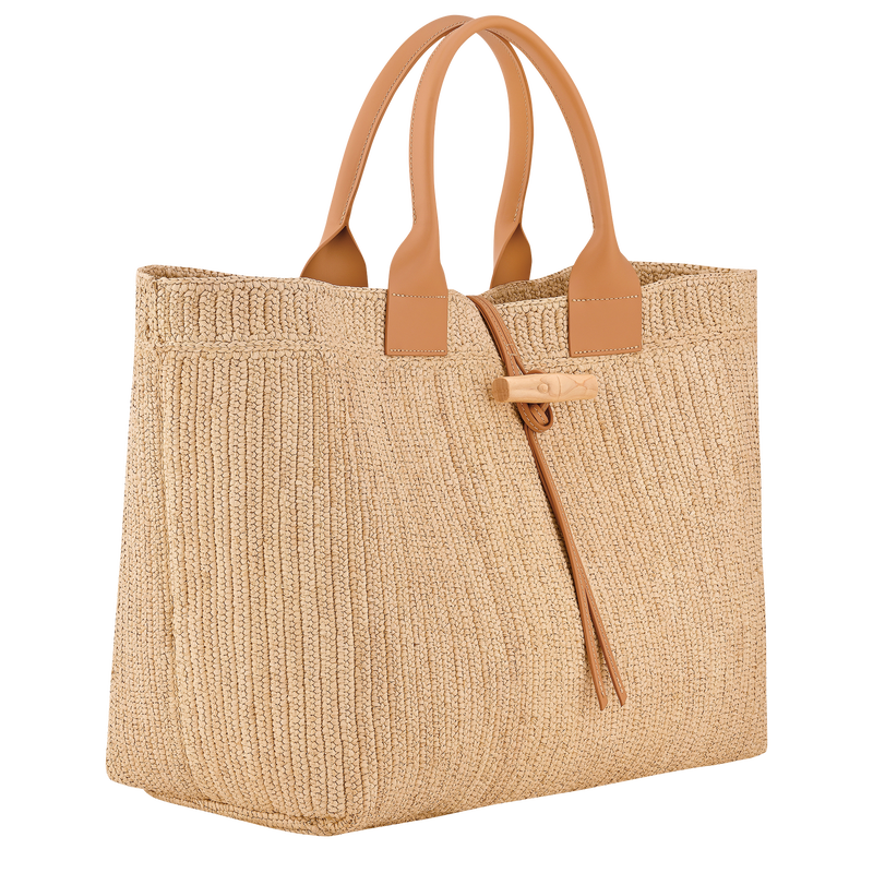 Le Roseau XL Tote bag , Vegetal - Canvas  - View 3 of  4