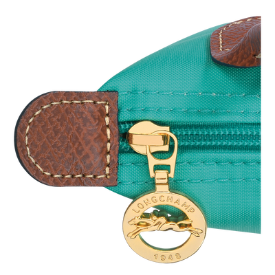 Le Pliage Original Pouch with handle, Turquoise