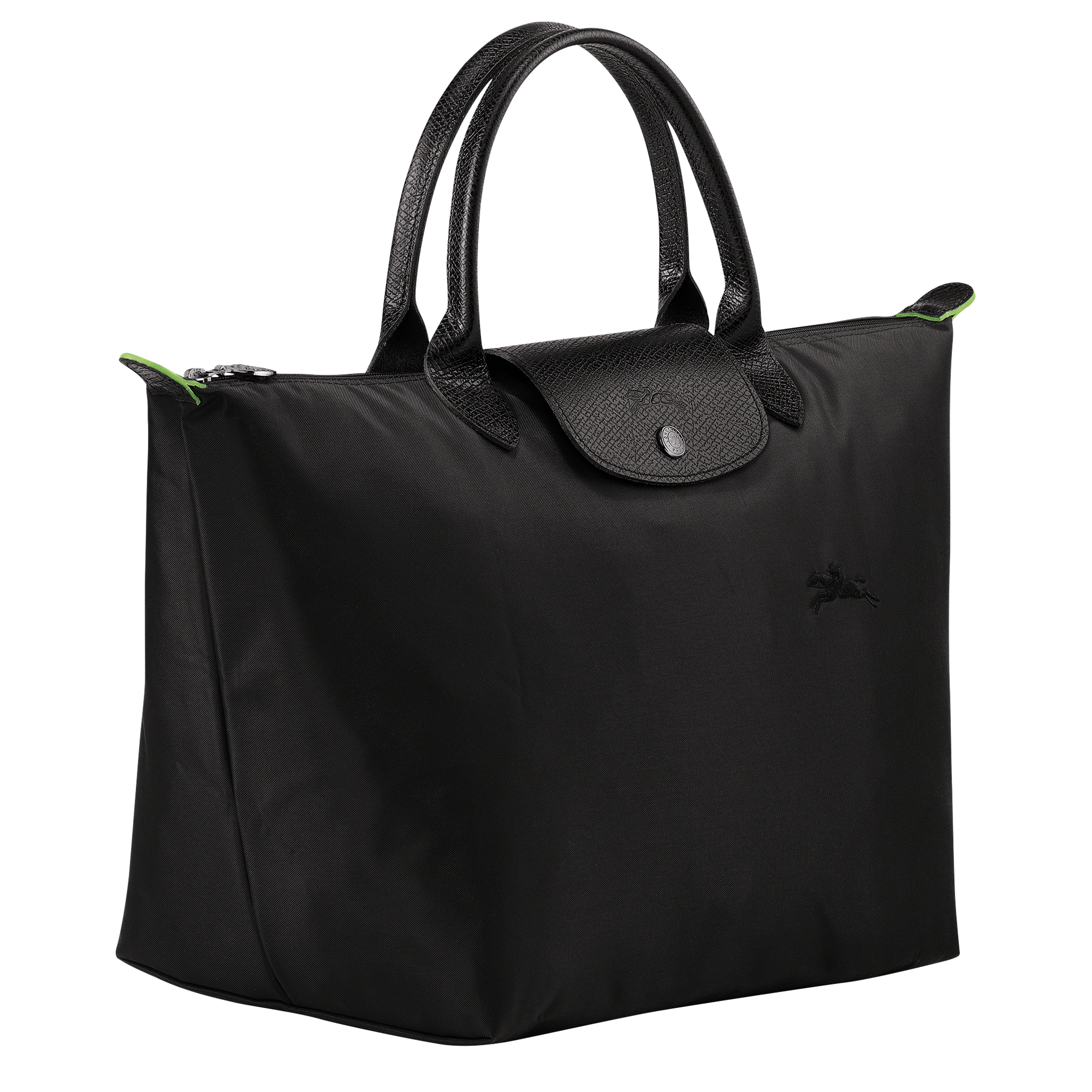 Le Pliage Green Handbag M, Black