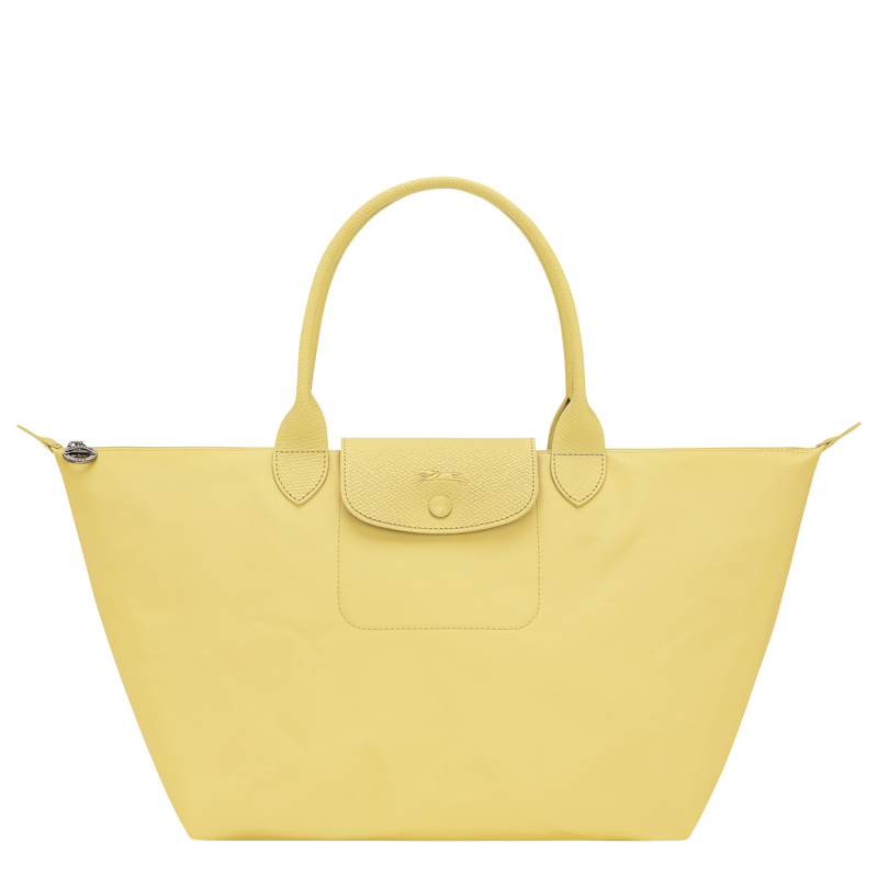 Le Pliage One L Handbag , Lime - Canvas  - View 1 of  6