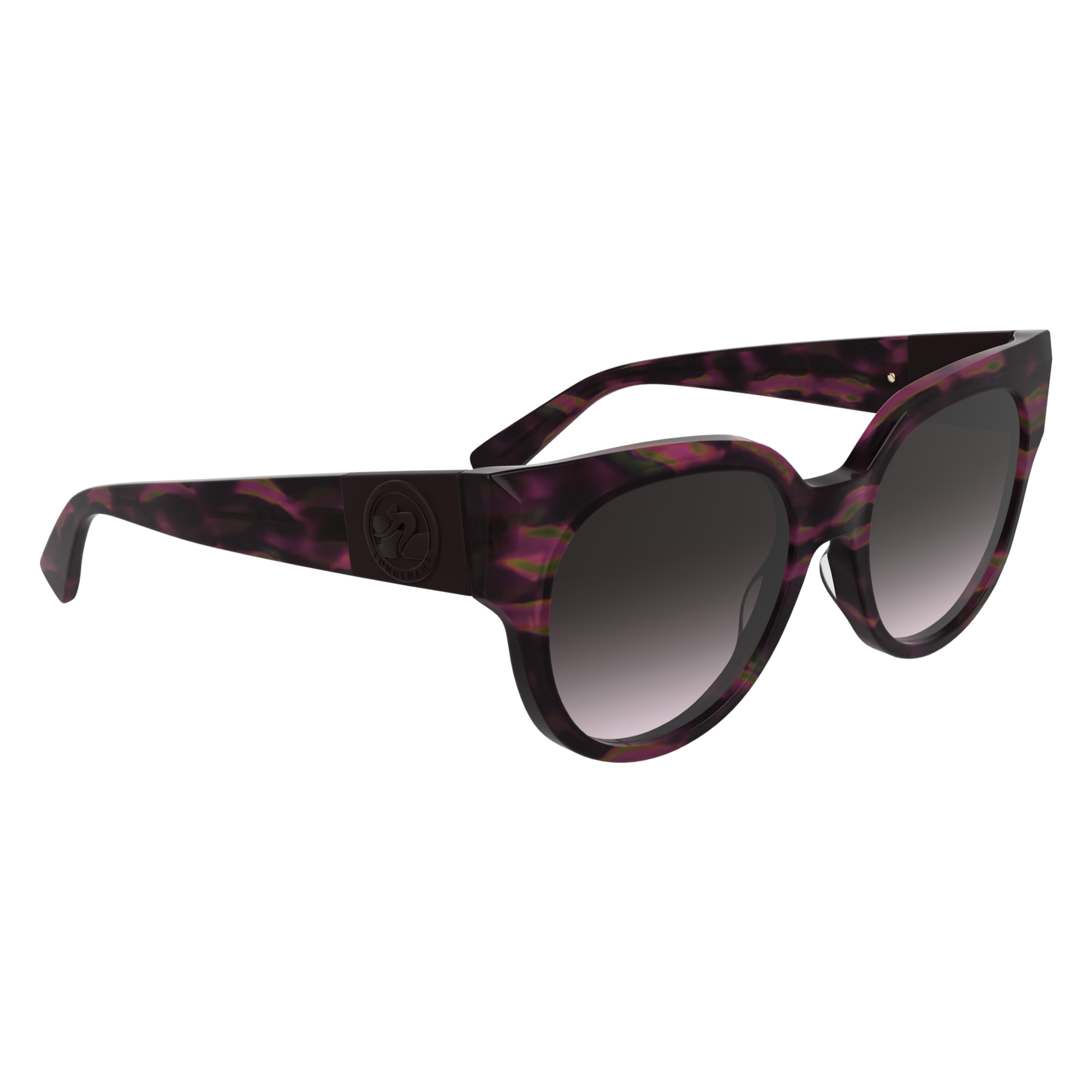 null Sunglasses, Havana Brown/Violet/Pink
