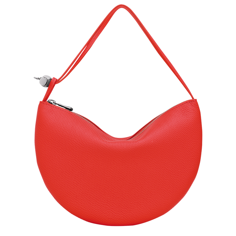 Le Roseau Clutch , Vermilion - Leather  - View 1 of  6